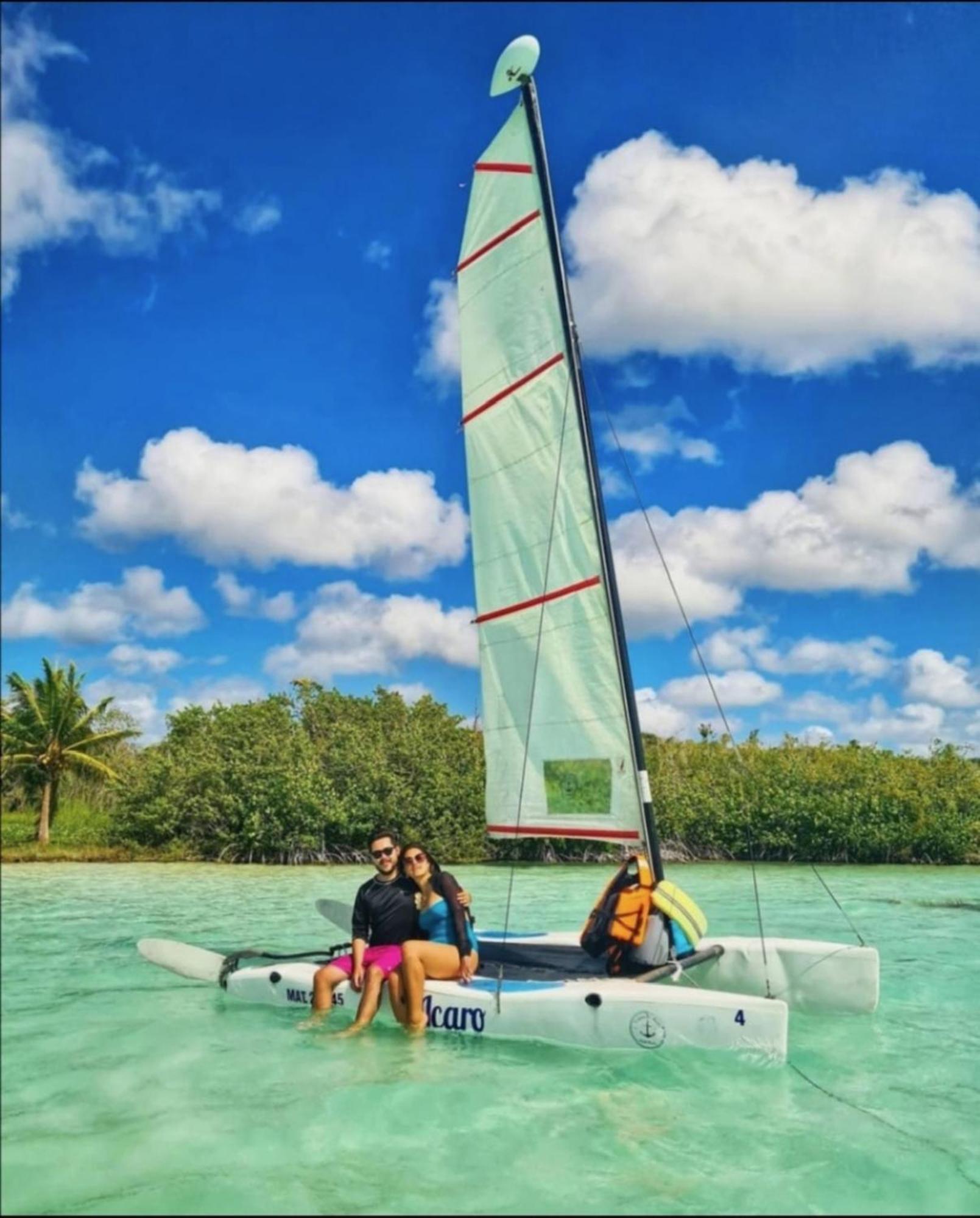 Casa Arte Y Selva Bacalar - Free Bikes & Kayyaks Hotel Kültér fotó